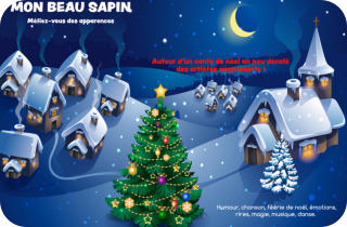 SPECTACLE DE NOEL MON BEAU SAPIN - Conte musical Tout public